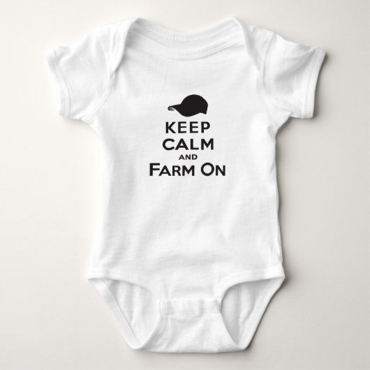 Blijf kalm en Boerderij aan - Dames T-shirts (Voorkant)