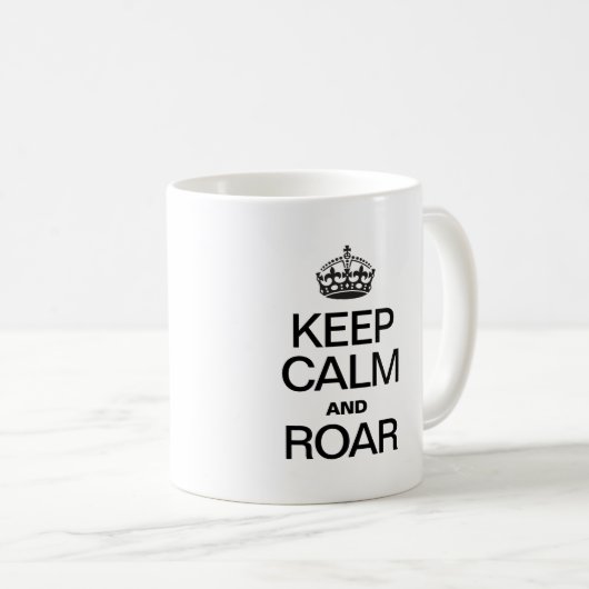 BLIJF KALM EN BROM KOFFIEMOK (Voorkant rechts)