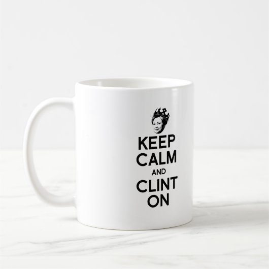 BLIJF KALM EN CLINT ON -- KOFFIEMOK (Links)