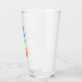 Blijf kalm en deel trots glas (Links)