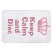 Blijf kalm en dieet magneet (Horizontaal)