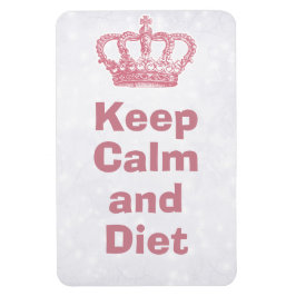 Blijf kalm en dieet magneet