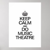 BLIJF KALM EN DOE MUSICAL POSTER (Voorkant)