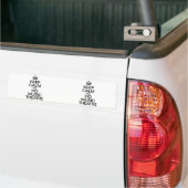 BLIJF KALM EN DOE MUZIEK THEATER BUMPERSTICKER (Op Truck)