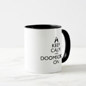 Blijf kalm en doemdenkend mok (Voorkant rechts)