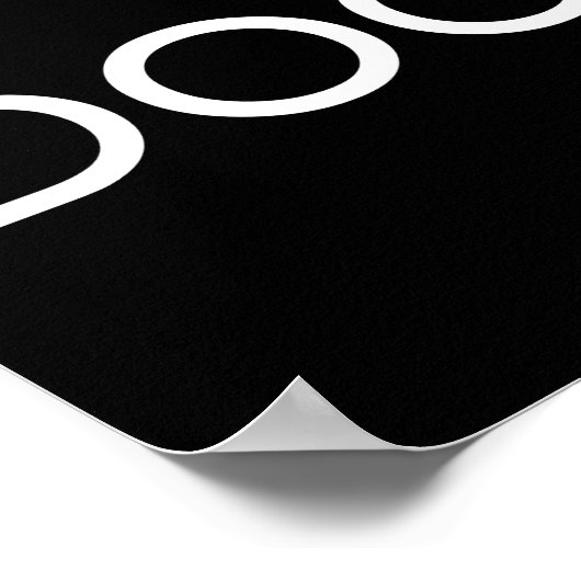 Blijf kalm en doemdenkend poster (Hoek)