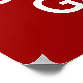 Blijf kalm en draai aan games poster (Hoek)