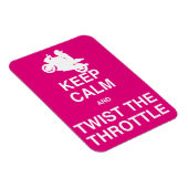 Blijf kalm en draai de gashendel - Sport/Straat Magneet (Rechterzijde)