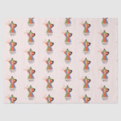 Blijf kalm en Drink Coffee Quote Coffee Pot Tissuepapier (Voorkant)