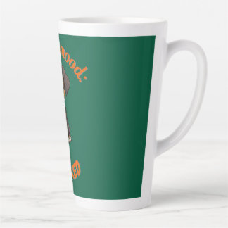 Blijf kalm en Drink koffie – Hondenliefhebber Digi Latte Mok