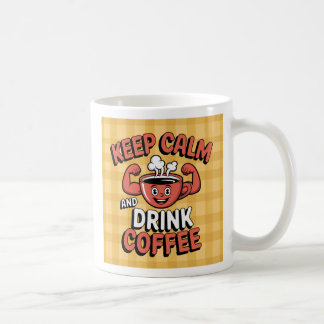 Blijf kalm en Drink Koffiemok