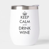 Blijf kalm en drink wijn grappig (Links)