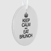 BLIJF KALM EN EET BRUNCH ORNAMENT (voorkant)