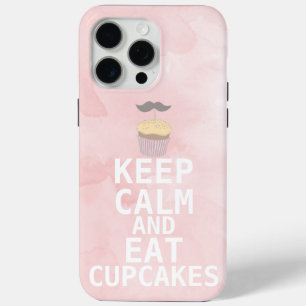 BLIJF KALM EN Eet Cupcakes iPhone 5 hoesje
