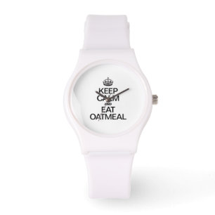 BLIJF KALM EN EET HAVERMOUT HORLOGE