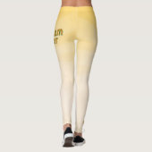 Blijf kalm en eet leggings (Achterkant)