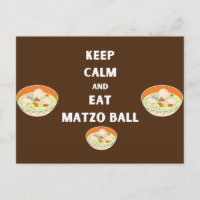 Blijf kalm en eet Matzah Funny Pesach Design