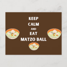 Blijf kalm en eet Matzah Funny Pesach Design