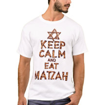Blijf kalm en eet Matzah Funny Pesach Design