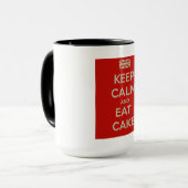 Blijf kalm en eet Mok op. (Voorkant links)