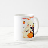 Blijf kalm en eet Snoep - Halloween Koffiemok (Voorkant rechts)