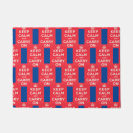 BLIJF KALM EN GA DOOR, DEURMAT