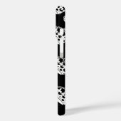 Blijf Kalm en Ga Door Kroon in Wit Case-Mate iPhone Case (Achterkant / Links)