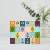 Blijf kalm en ga door met Origineel Briefkaart (Staand voorkant)