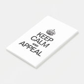 BLIJF KALM EN GA IN BEROEP POST-IT® NOTES (Schuin)
