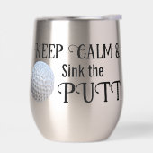 Blijf kalm en gooi de putt weg (Links)