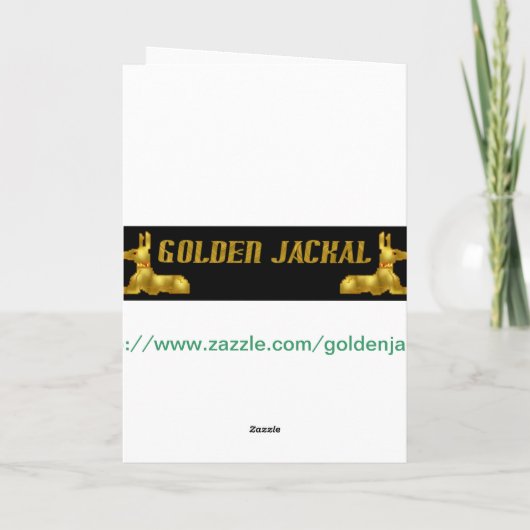 Blijf kalm en heb een Happy Jom Kippoer Joods Kaart (Achterkant)