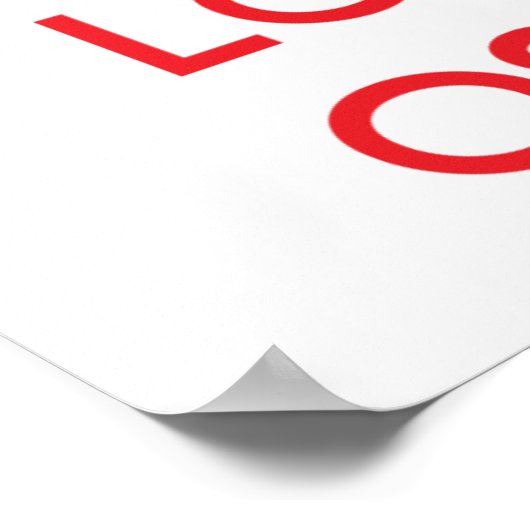 Blijf kalm en hou van je osteopath poster (Hoek)