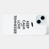 BLIJF KALM EN HOU VAN TENNESSEE Case-Mate iPhone CASE (Achterkant (horizontaal))