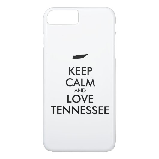  BLIJF KALM EN HOU VAN TENNESSEE Case-Mate iPhone CASE (Achterkant)