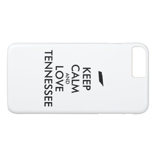  BLIJF KALM EN HOU VAN TENNESSEE Case-Mate iPhone CASE (Achterkant (Horizontaal))