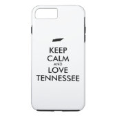  BLIJF KALM EN HOU VAN TENNESSEE Case-Mate iPhone CASE (Achterkant)
