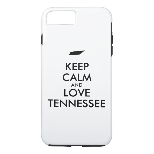  BLIJF KALM EN HOU VAN TENNESSEE Case-Mate iPhone CASE (Achterkant)