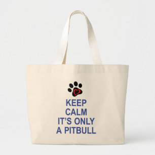 Blijf Kalm... en HOUDEN Grote Tote Bag