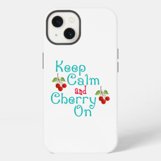 Blijf Kalm En Kersje Erbij iPhone 13 Hoesje