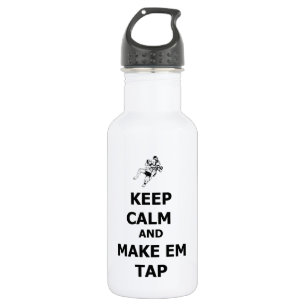 blijf kalm en laat me kraken waterfles