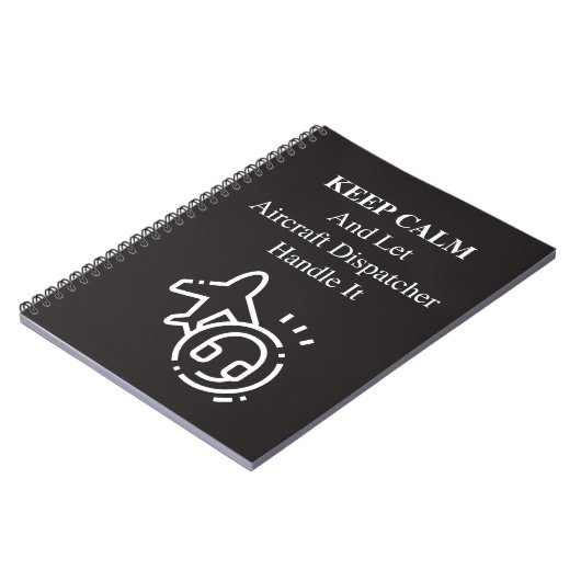 Blijf kalm en laat notitieboek (Linkerzijde)