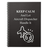 Blijf kalm en laat notitieboek (Voorkant)