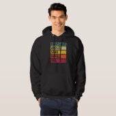 Blijf kalm en laat Sean deze retro quote afhandele Hoodie (Voorkant volledig)