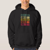 Blijf kalm en laat Sebastian dit retro quo afhande Hoodie (Voorkant)