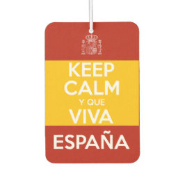 Blijf Kalm en leve Spanje Luchtverfrisser