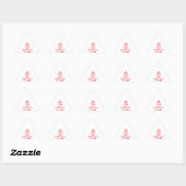 Blijf kalm en luister naar een Glazier Sticker (Vel)