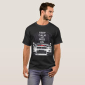 blijf kalm en mod aan t-shirt (Voorkant volledig)