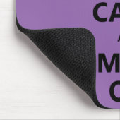 Blijf kalm en Moo On - Grappig Muismat (Hoek)