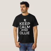 Blijf kalm en Ollie T-shirt (Voorkant volledig)