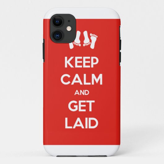 Blijf kalm en ontspan Case-Mate iPhone case (Achterkant)